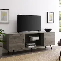W70NORSG Mid Century Modern 70 Inch TV Stand - Walker Edison