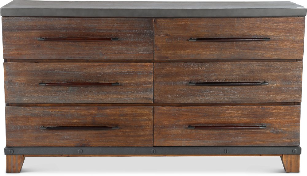 Forge Rustic Brown Dresser