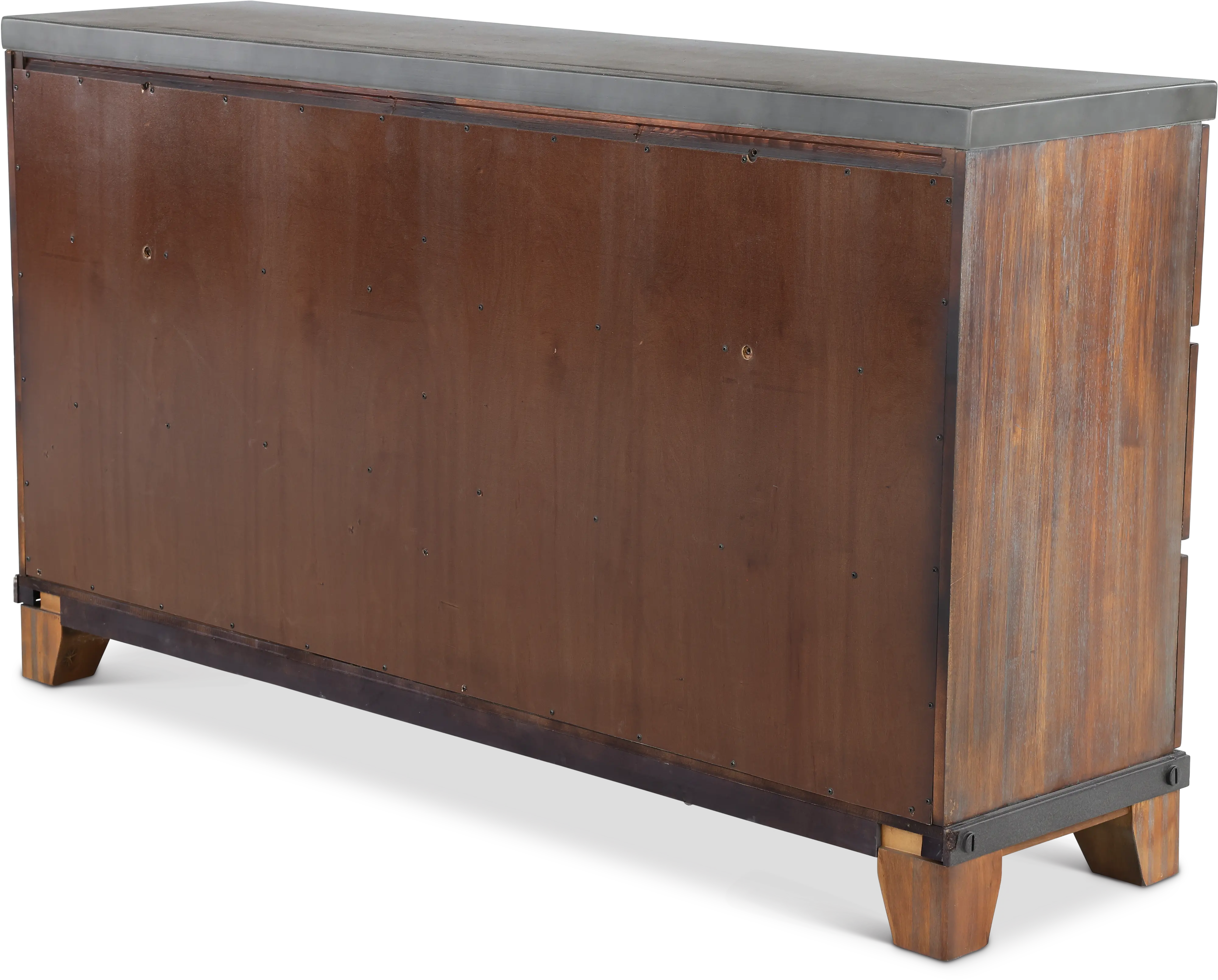 Forge Rustic Brown Dresser-5