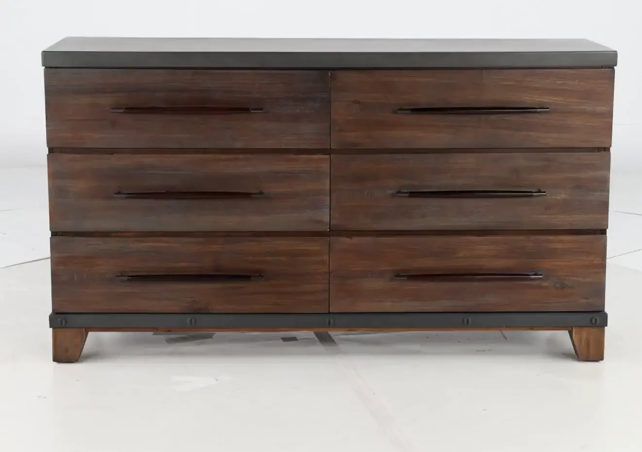 Forge Rustic Brown Dresser-9