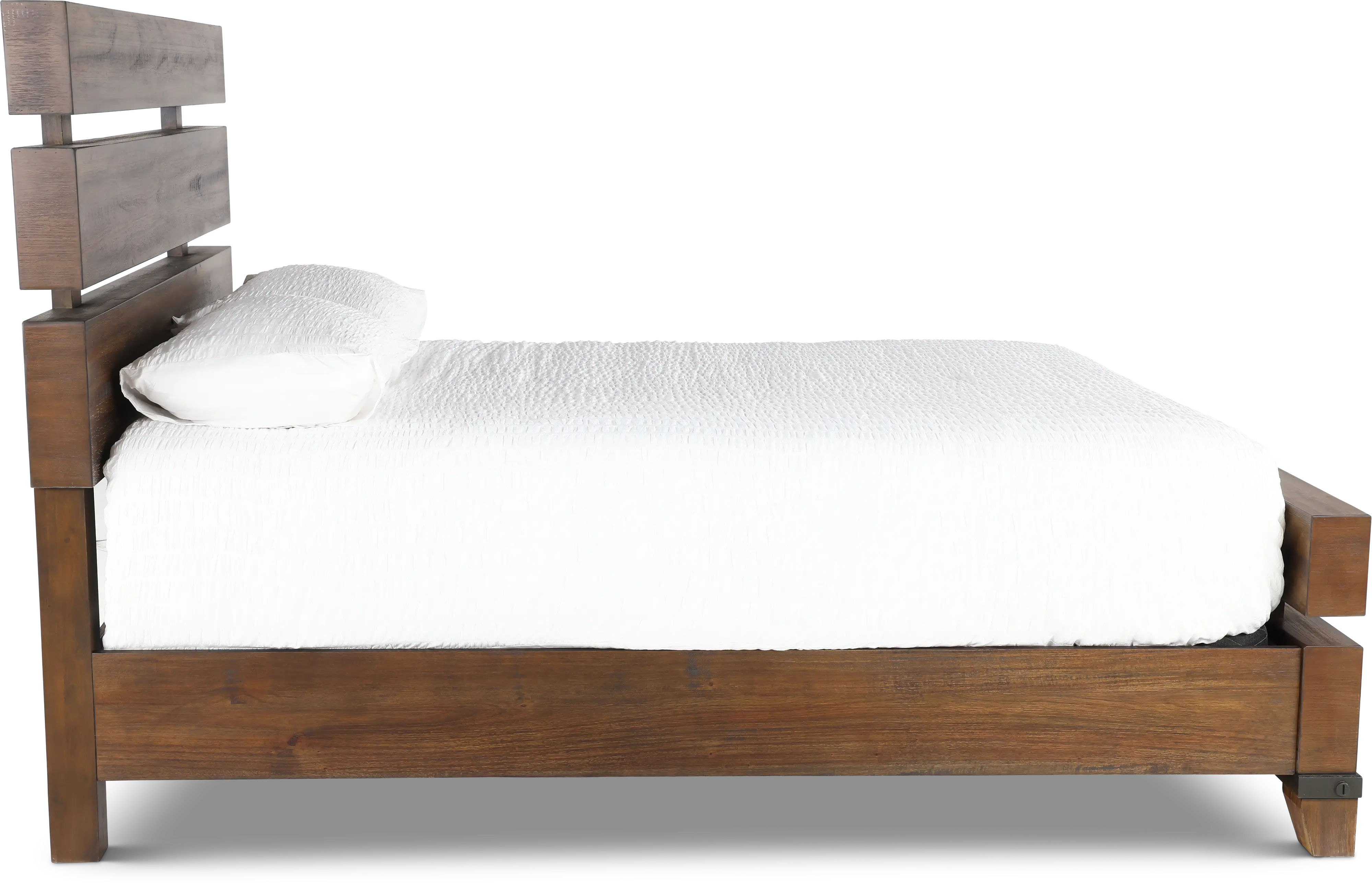 Forge Rustic Brown King Bed-6