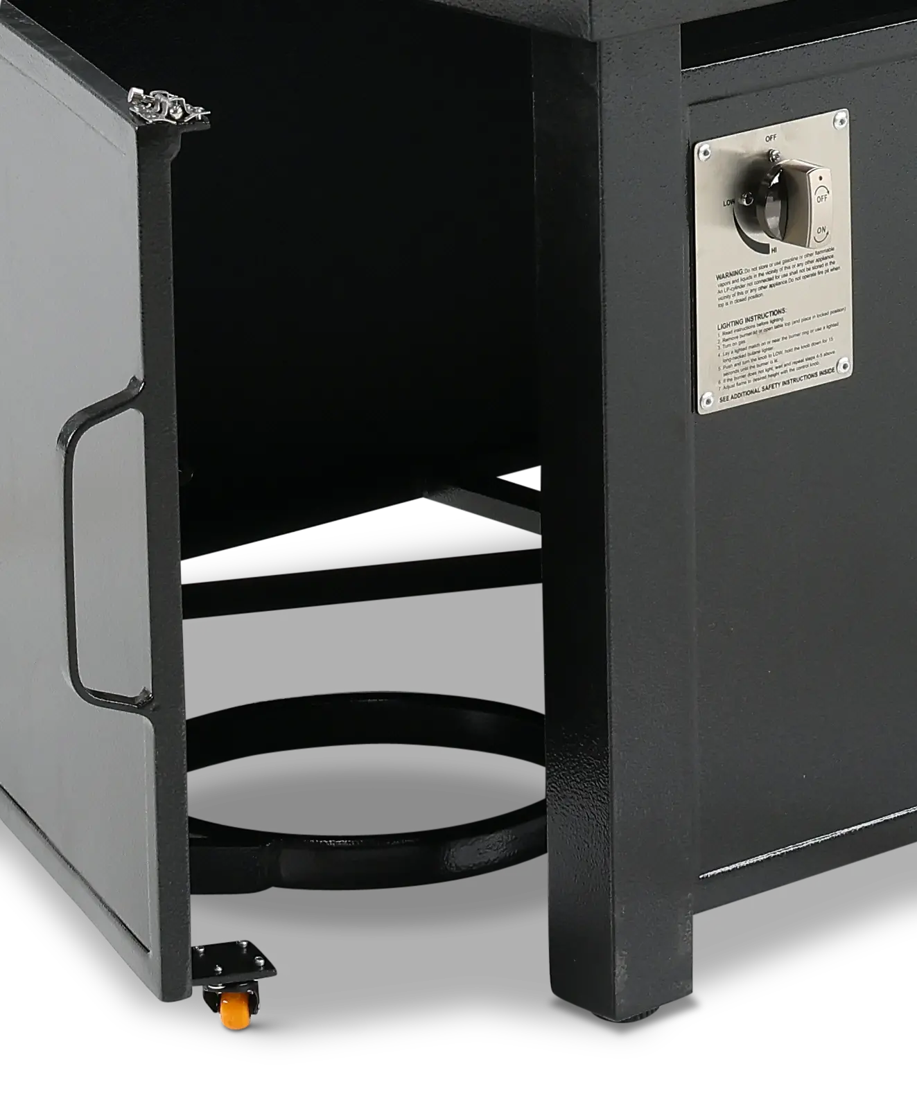 Avila Black Patio Fire Pit-7