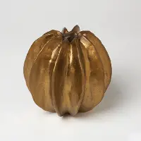 5 Inch Antique Gold Sea Star Vase