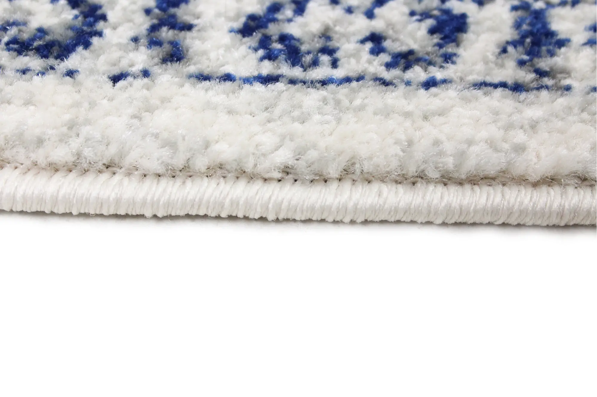 E110-IVBL-5X7.6-5466 Everek 5 x 8 Traditional Noelle Ivory and Blue Rug-6