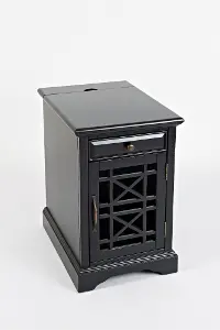 Craftsman Black Side Table