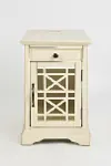 Craftsman Cream Side Table