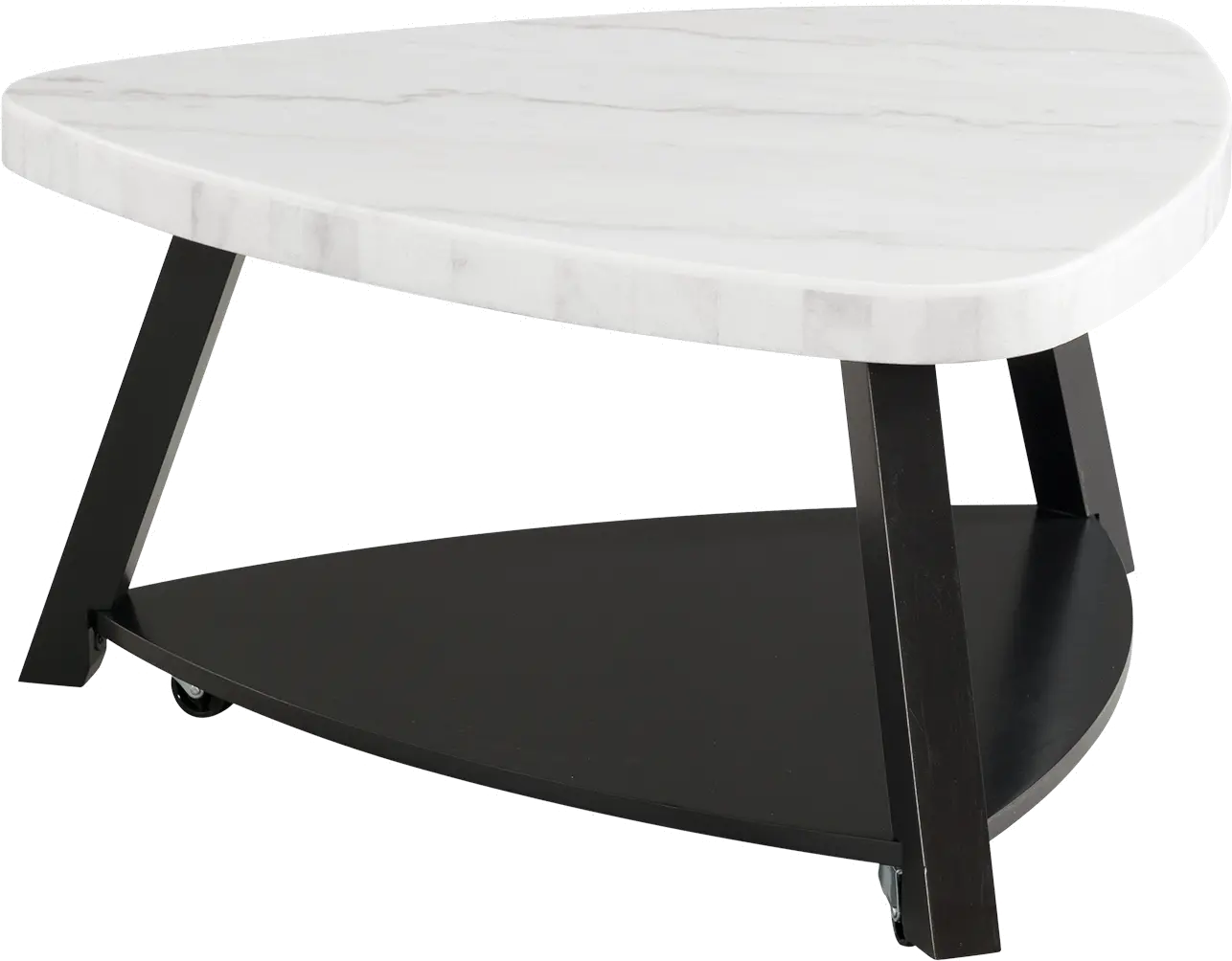 Trinity White Marble Coffee Table-3
