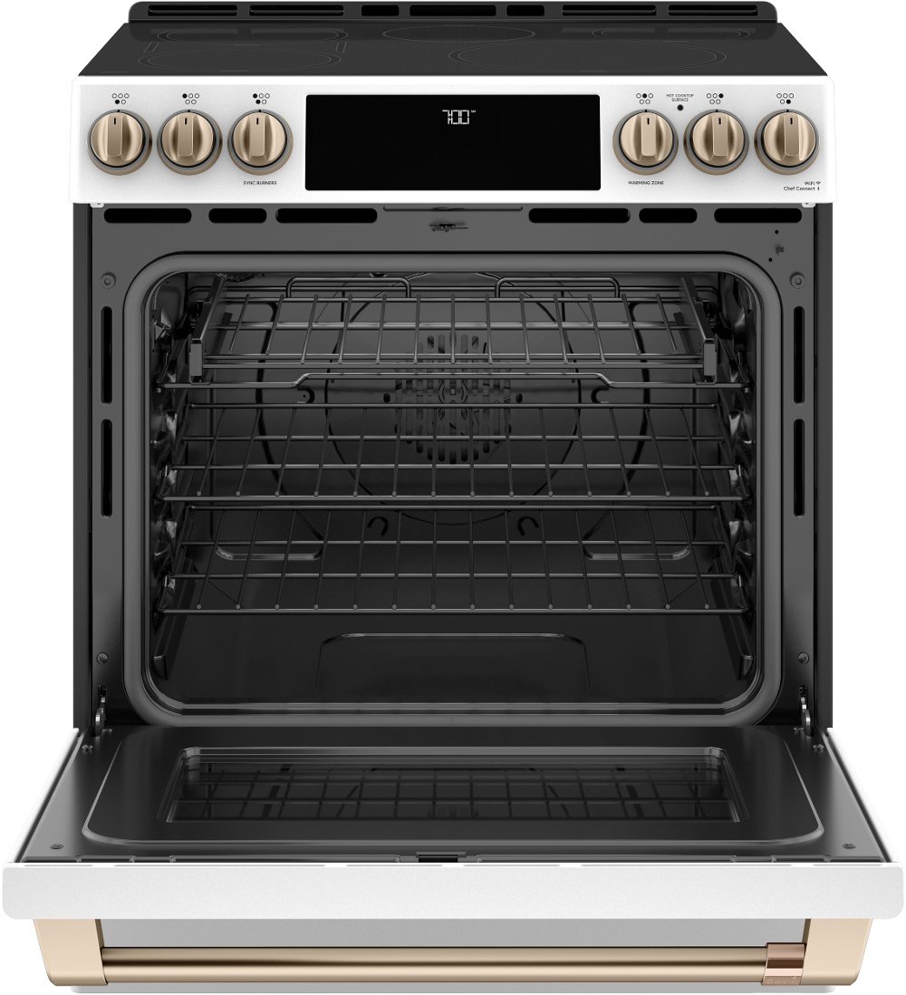 Cafe 5.7 cu ft Electric Range - White