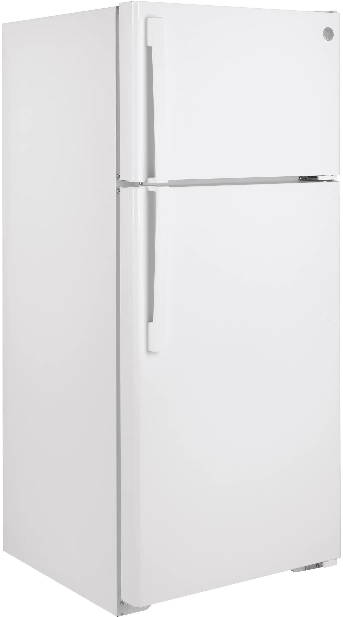 GTS17DTNRWW GE 16.6 cu ft Top Freezer Refrigerator - 28 W White-1