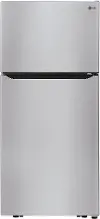 LTCS20020S LG 20.2 Cu. Ft. Top Freezer Refrigerator – 30  Wide Stainless Steel