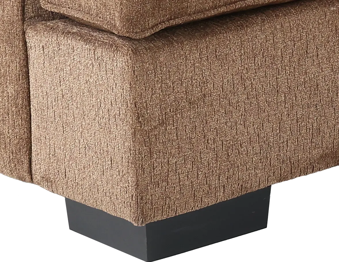 3PC/TRQLTY2/CHOC/OP2 Tranquility Brown 3 Piece Sectional-5