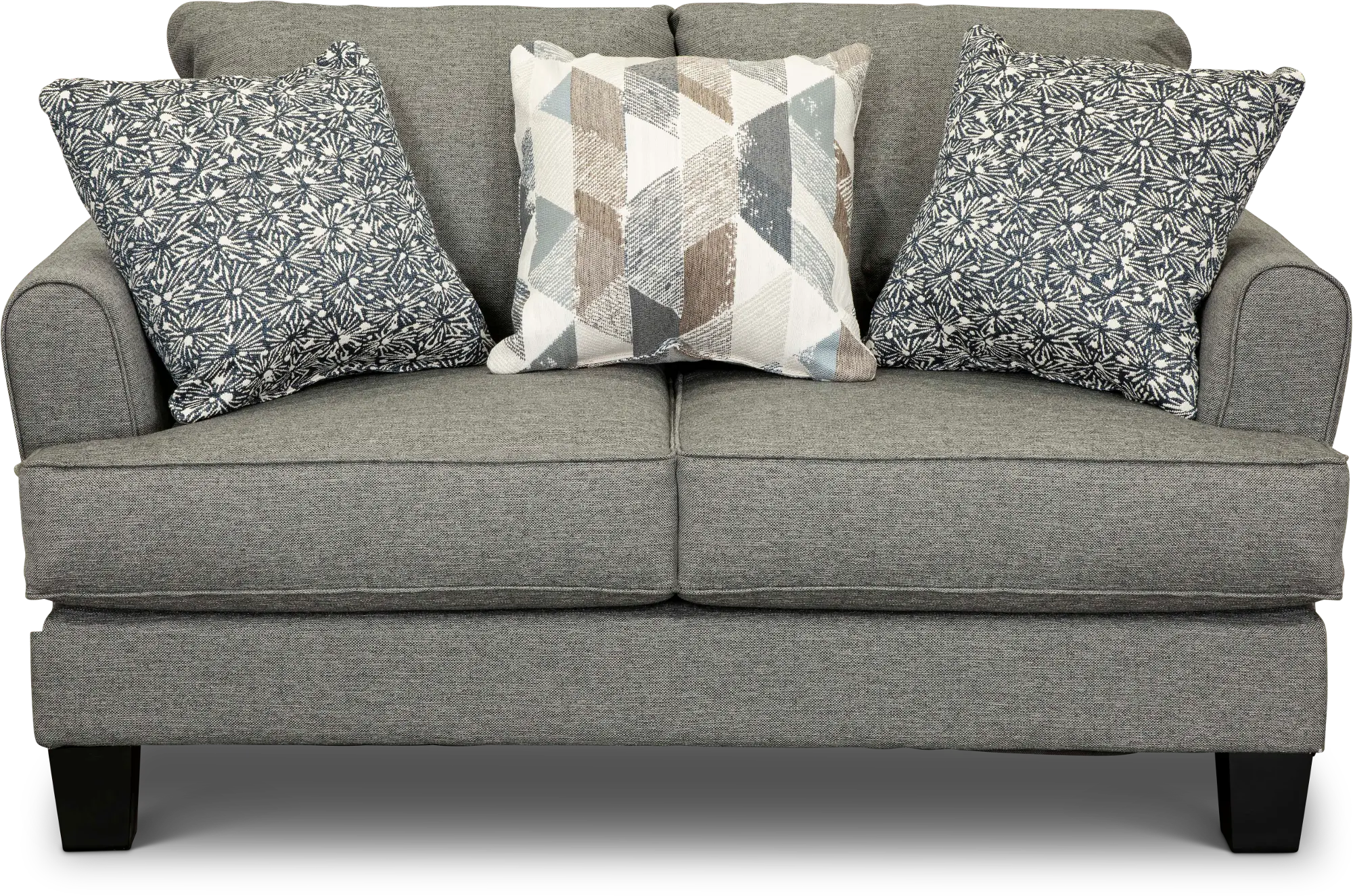 BRYLOV/MAXSTE Bryn Gray Loveseat-1