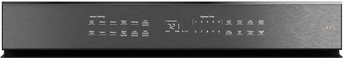 CVM721M2NS5 Cafe 30 Inch Over the Range Smart Microwave - 2.1 cu. ft., Platinum Glass-2