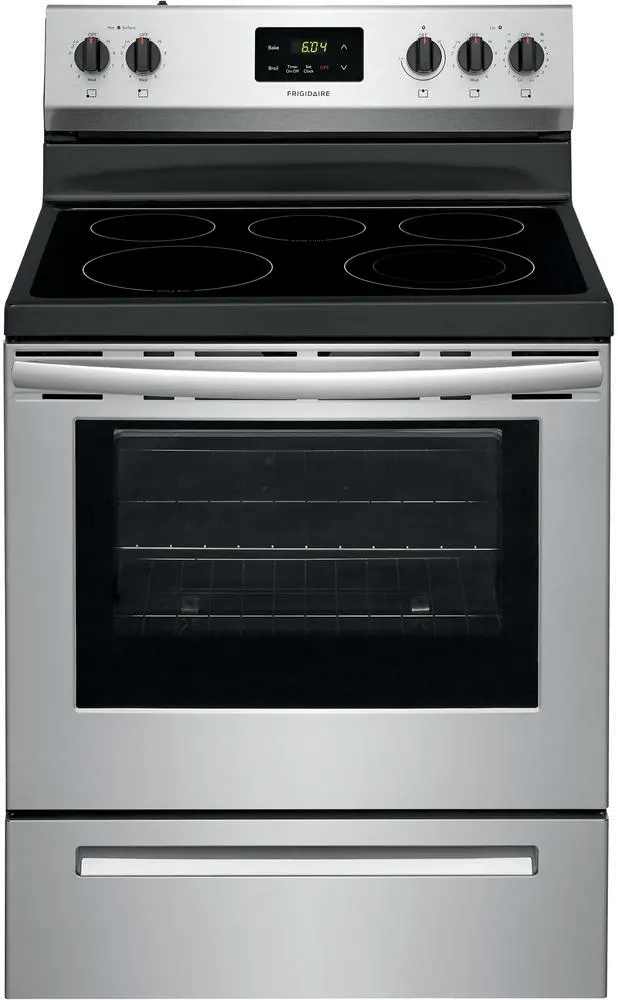 FCRE3052AS Frigidaire 5.3 cu ft Electric Range - Stainless Steel-2