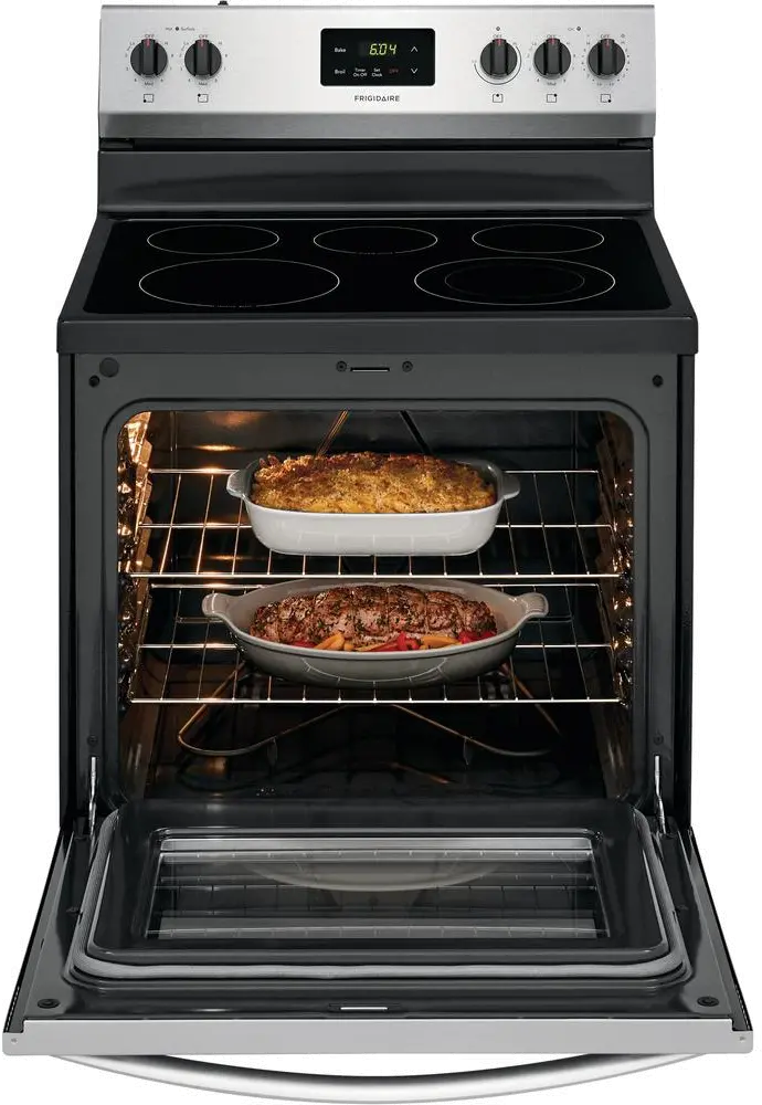 FCRE3052AS Frigidaire 5.3 cu ft Electric Range - Stainless Steel-4
