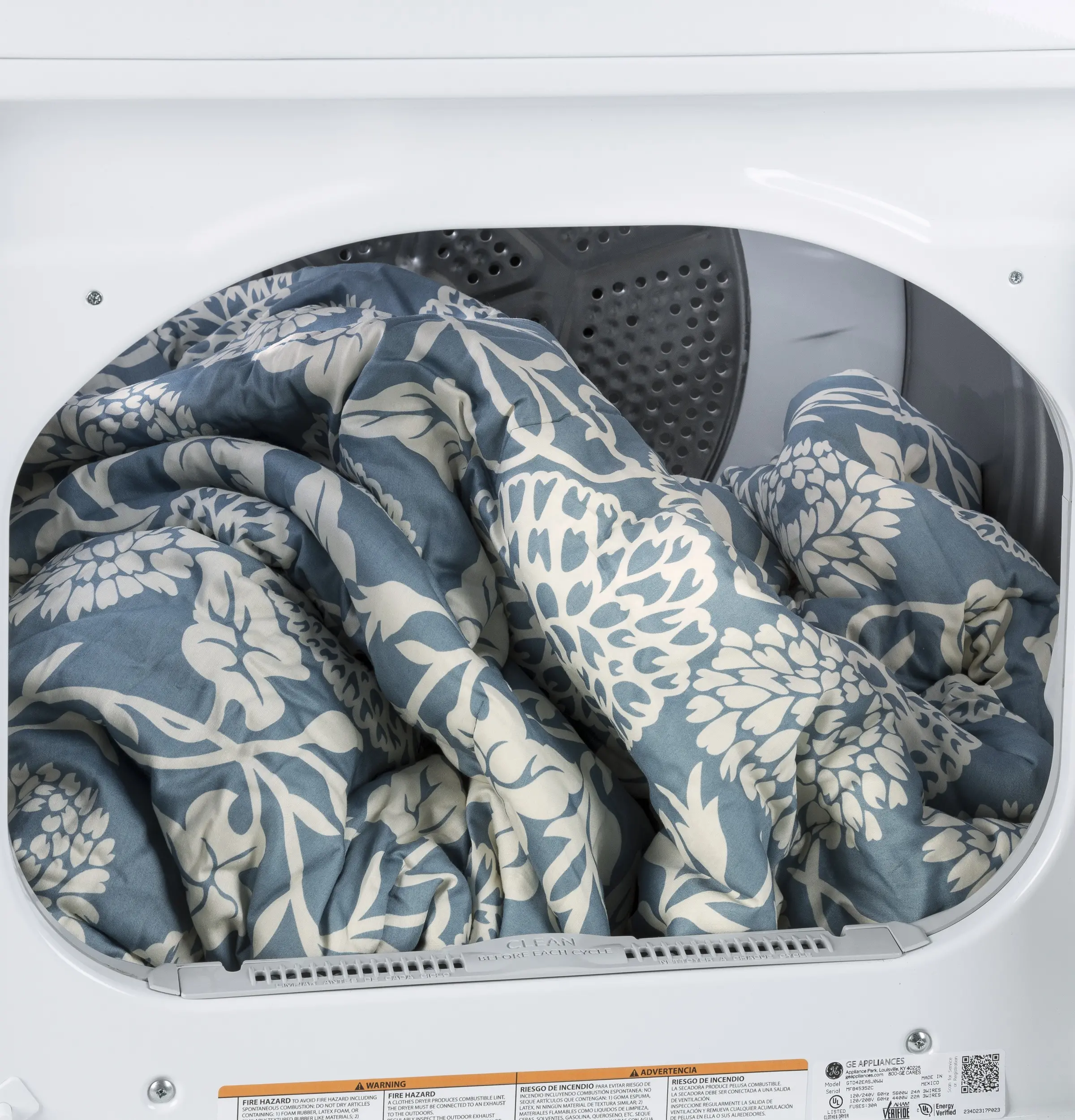 HTX24EASKWS Hotpoint Aluminized Alloy Electric Dryer -  6.2 cu. ft. White-5