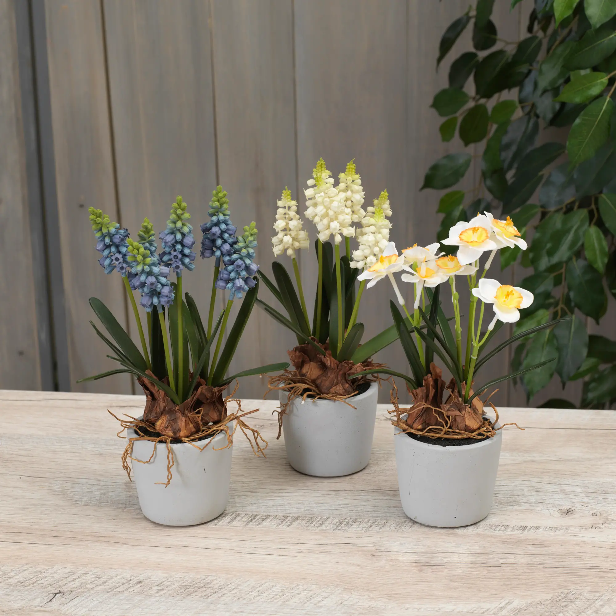 Assorted Artificial Spring Flower Arrangement in Pot-1
