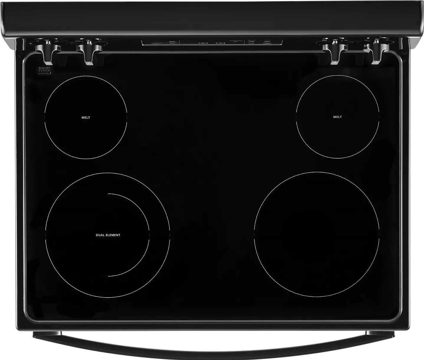 WFE515S0JB Whirlpool 5.3 cu. ft. Electric Range with Dual Radiant Element - 30 Inch Black-4