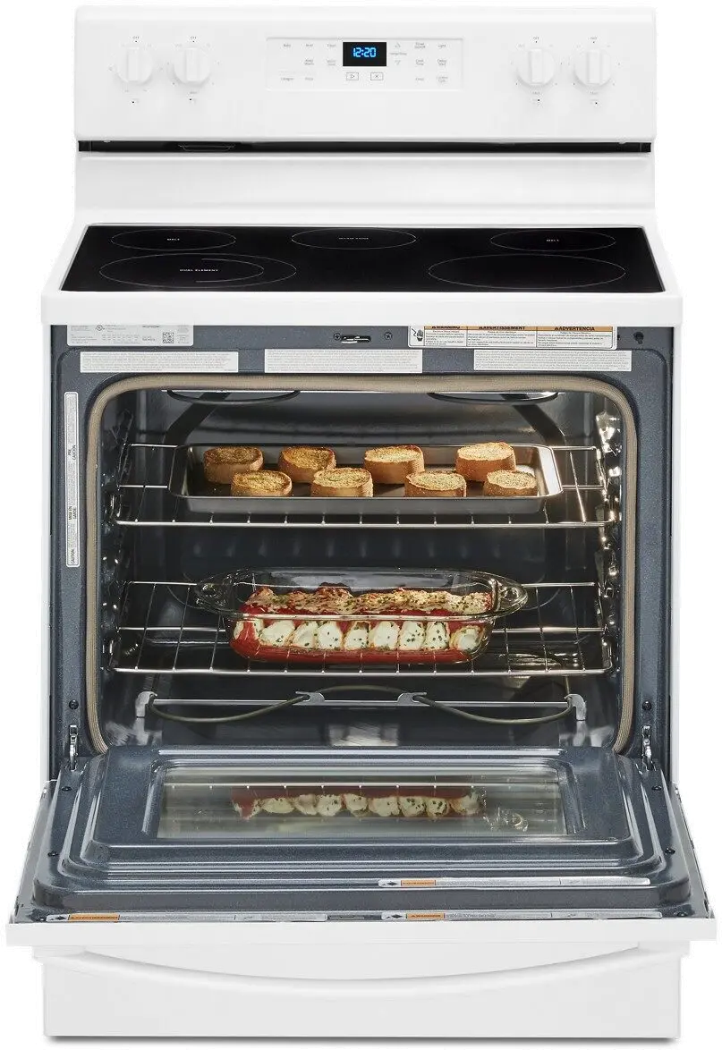 WFE525S0JW Whirlpool 5.3 cu. ft. Electric Range - 30 Inch White-3
