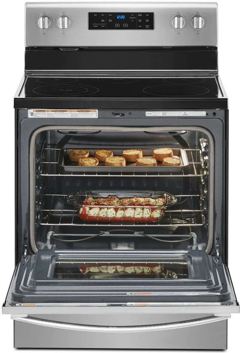 WFE525S0JS Whirlpool 5.3 cu ft Electric Range - Stainless Steel-3