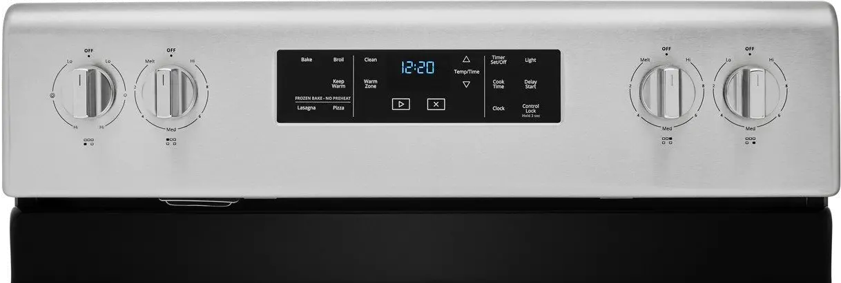 WFE525S0JS Whirlpool 5.3 cu ft Electric Range - Stainless Steel-4