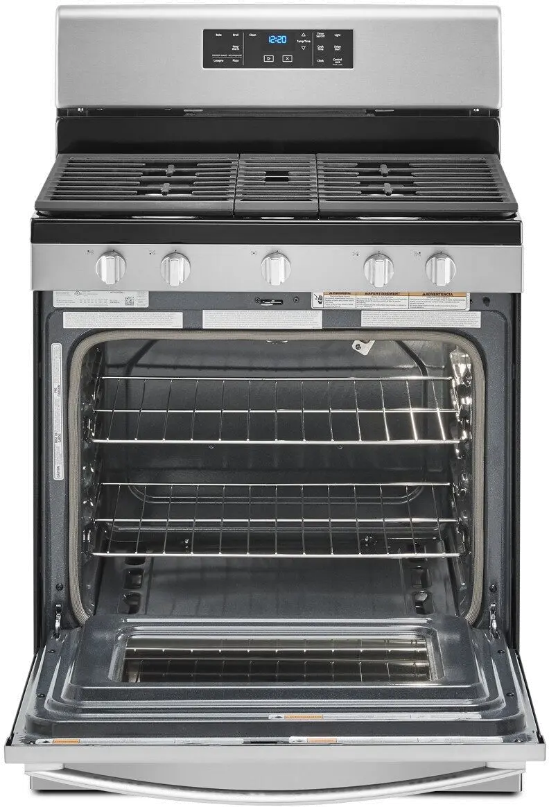WFG525S0JS Whirlpool 5 cu ft Gas Range - Stainless Steel-5