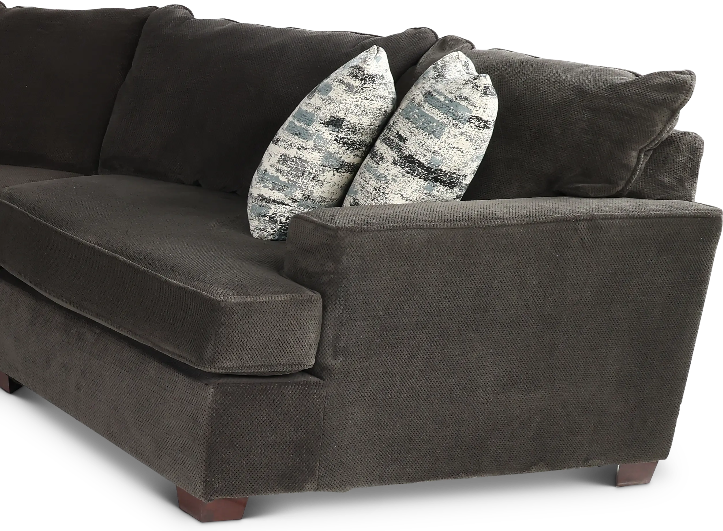 4PC/AUTMN/STLG/OPT10 Autumn Gray 4 Piece Sectional-5