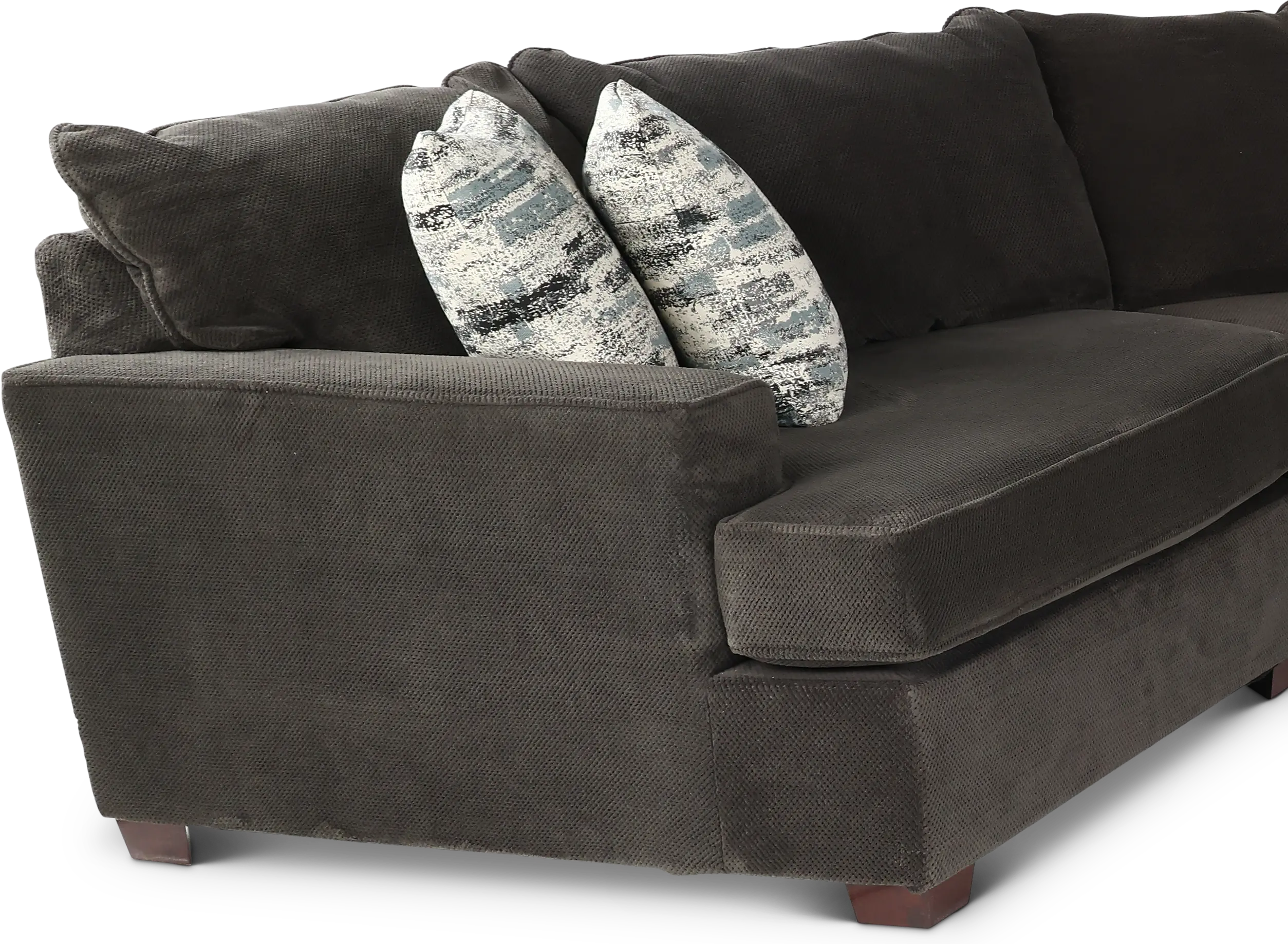 4PC/AUTMN/STLG/OPT11 Autumn Gray 4 Piece Sectional-5