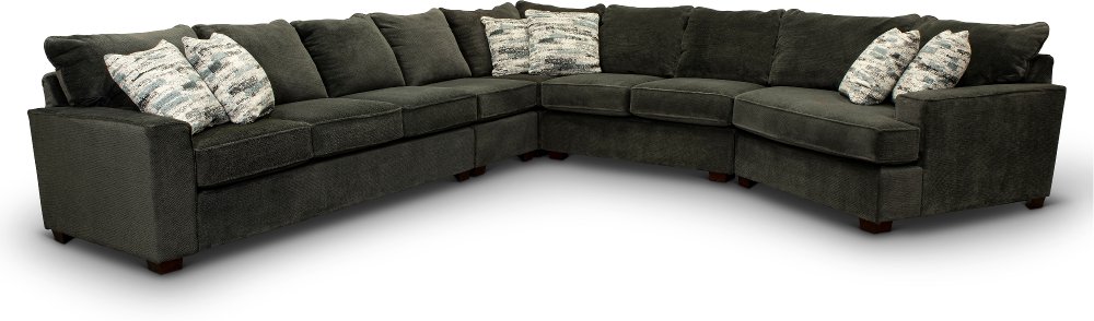 Autumn Gray 5 Piece Sectional