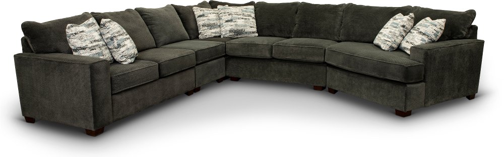 Autumn Gray 5 Piece Sectional