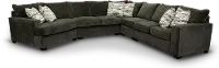 5PC/AUTMN/STLG/OPT8 Autumn Gray 5 Piece Sectional