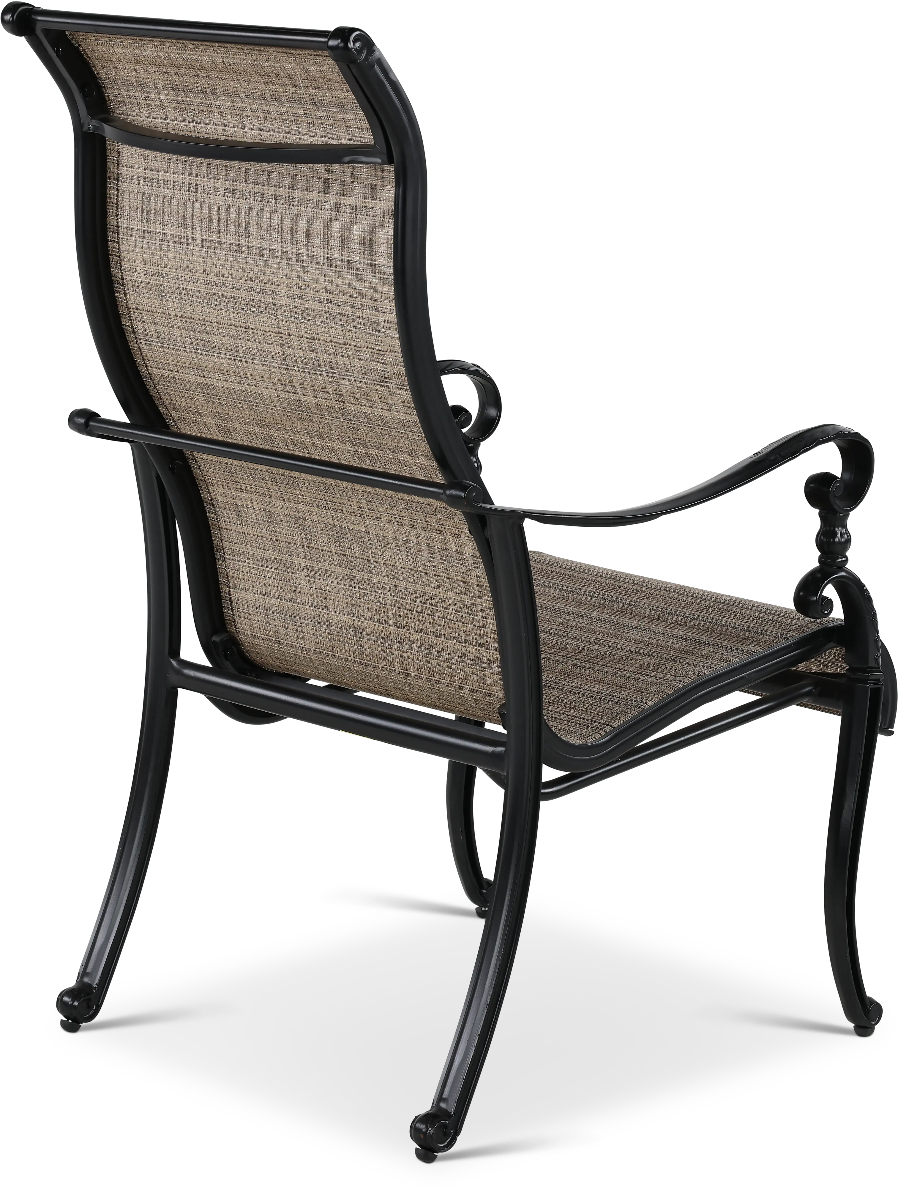 Montreal Brown Sling Patio Chair-8