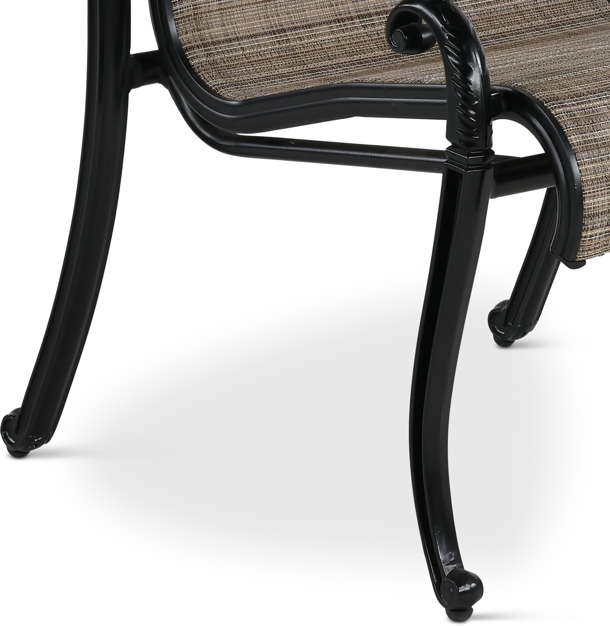 Montreal Brown Sling Patio Chair-9