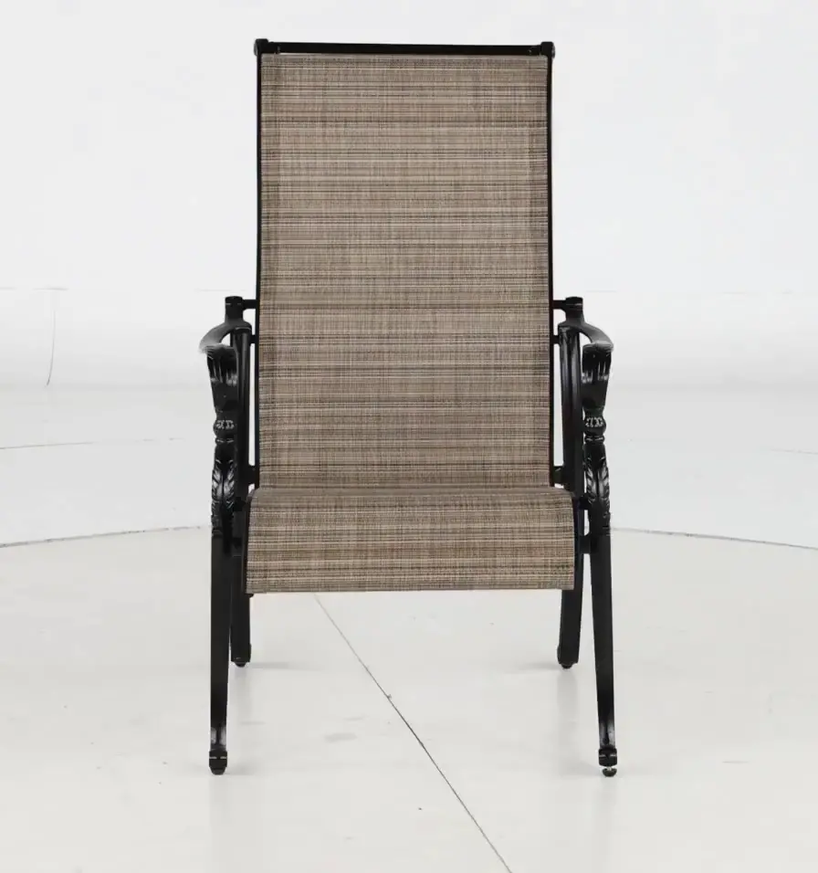 Montreal Brown Sling Patio Chair-10
