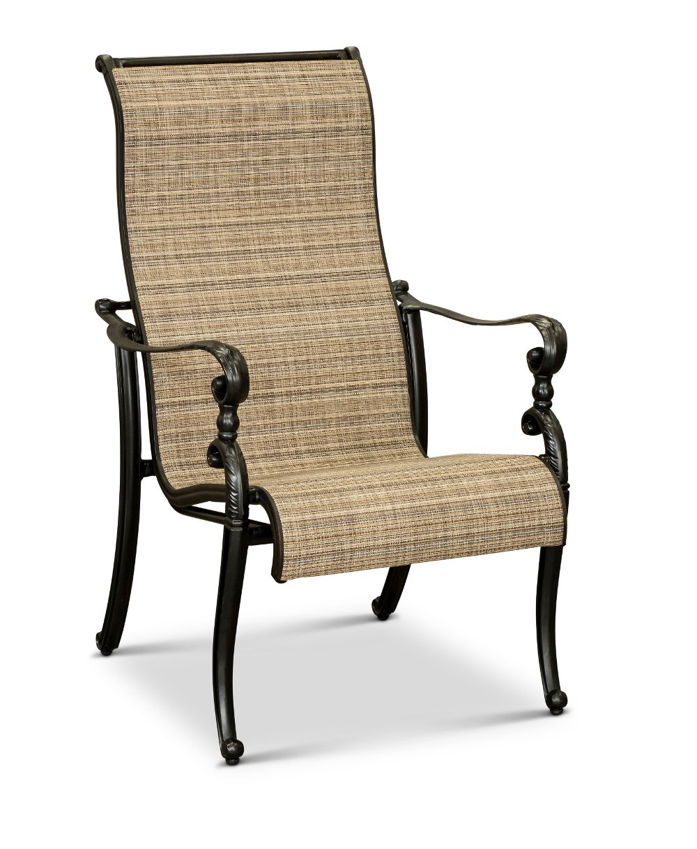 Montreal Brown Sling Patio Chair