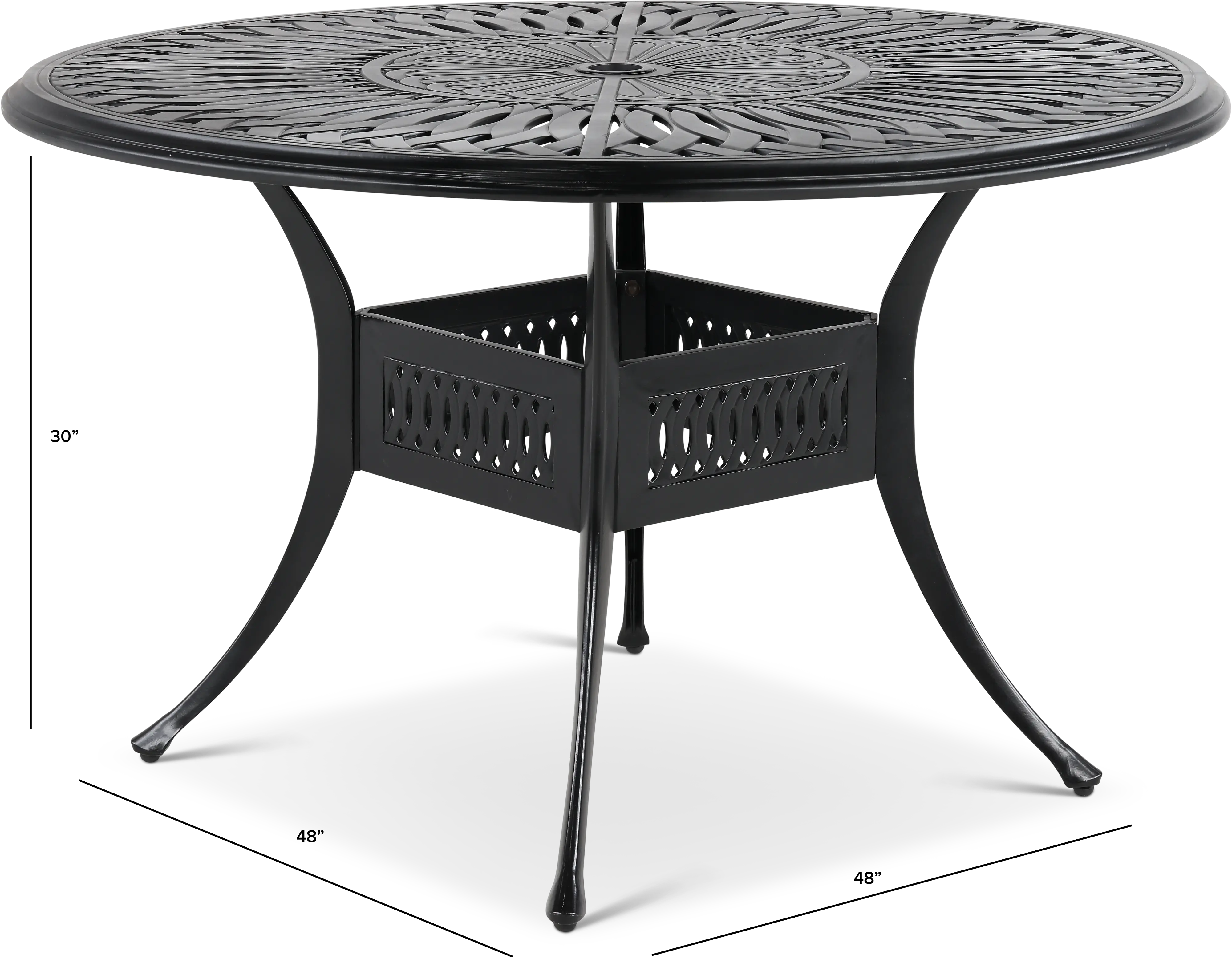 Montreal 48 Inch Patio Table-2