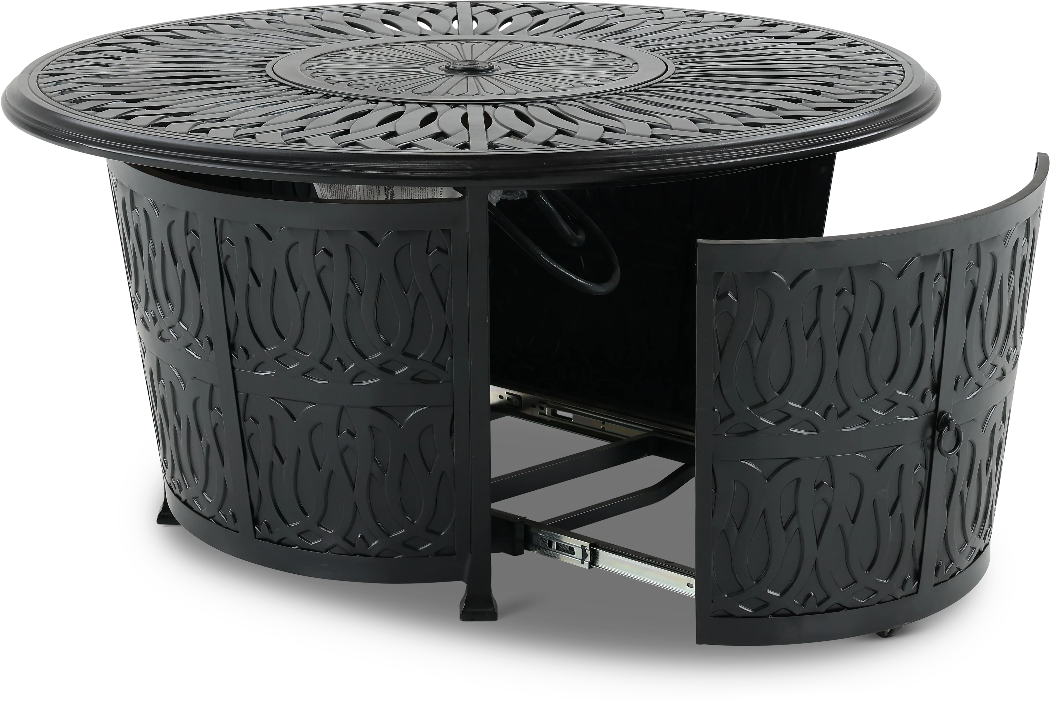 Montreal Antique Bronze Patio Fire Pit-3