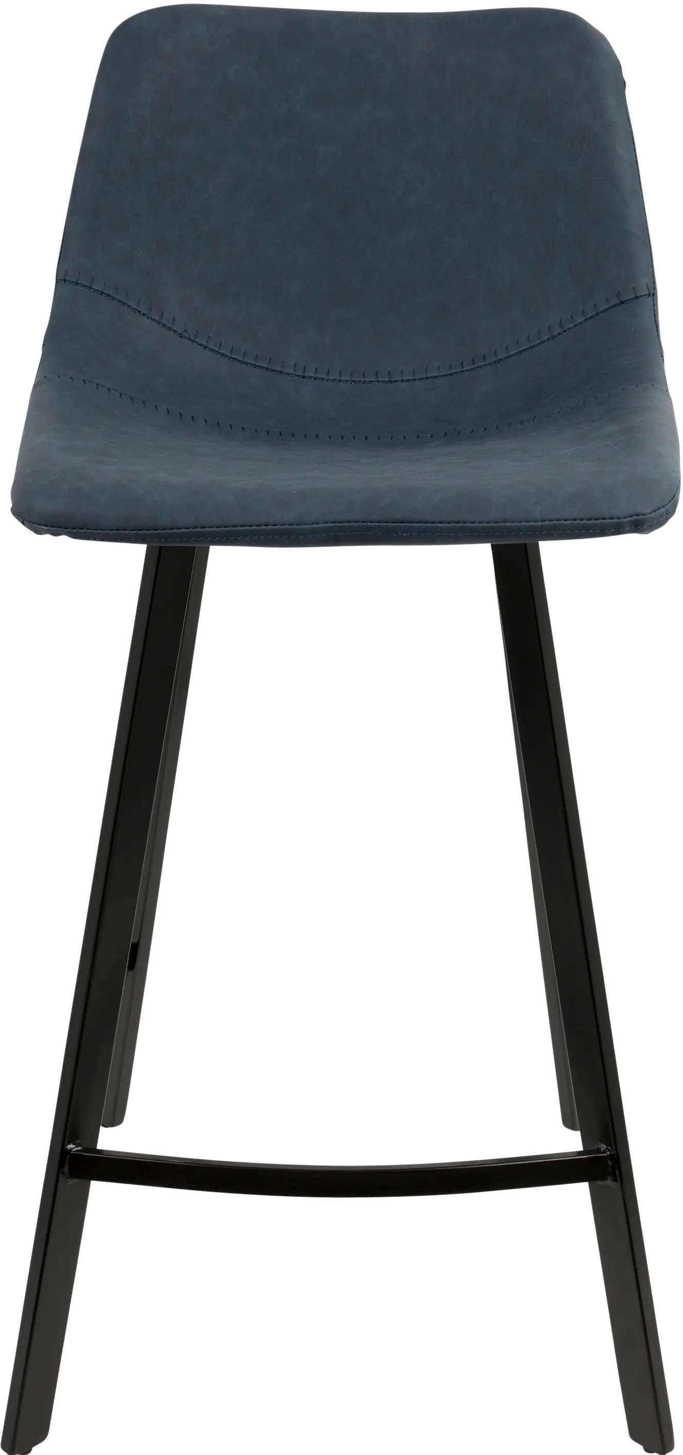 CS-OUTLW BK+BU2 Outlaw Blue Counter Height Stool, Set of 2-3