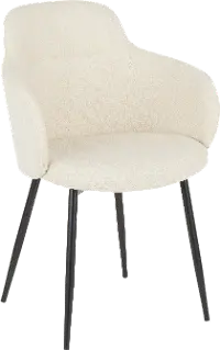 CH-BOYNE BKCR Boyne Cream Upholstered Dining Room Chair