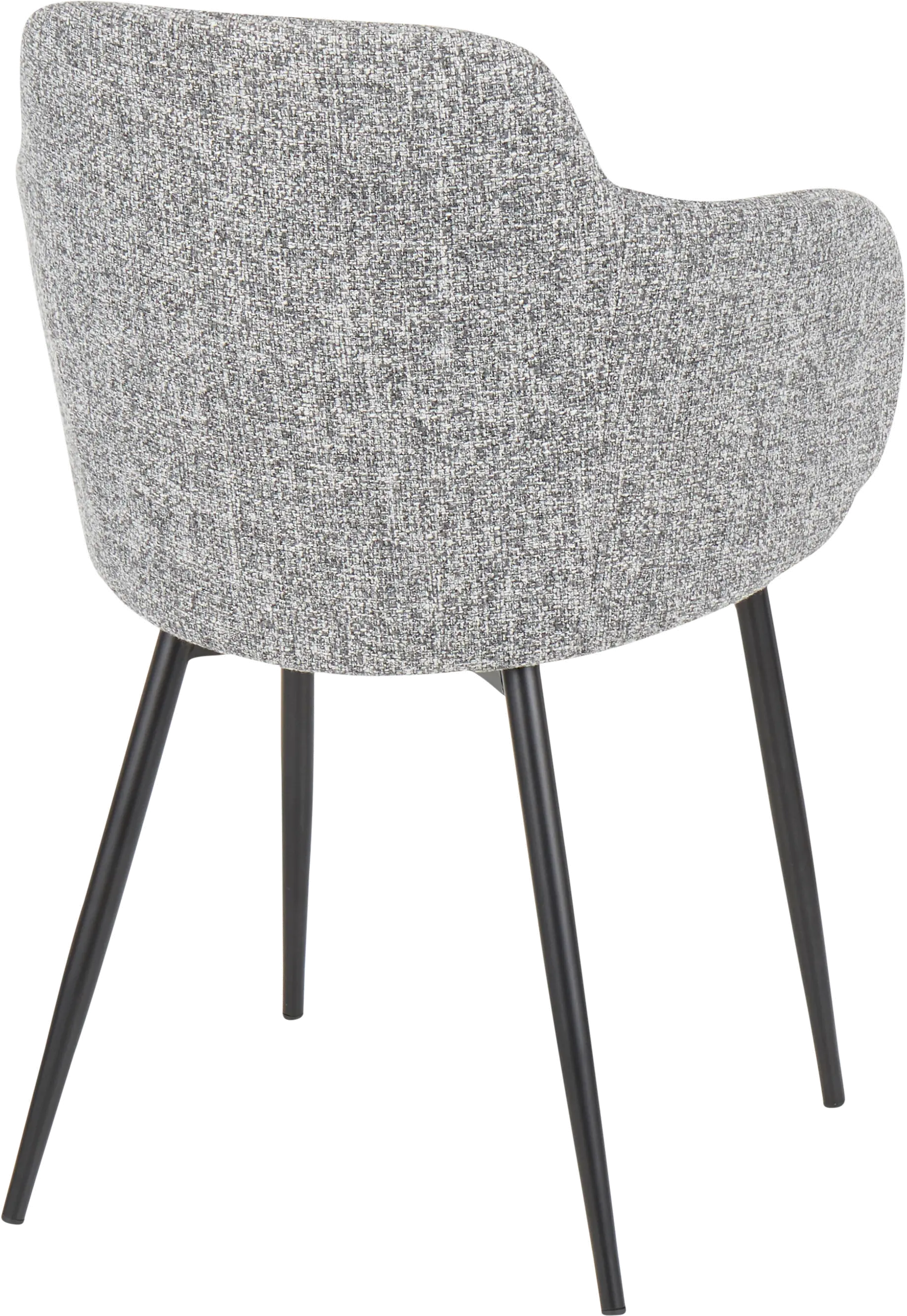 CH-BOYNE BKDGY Boyne Gray Upholstered Dining Room Chair-4