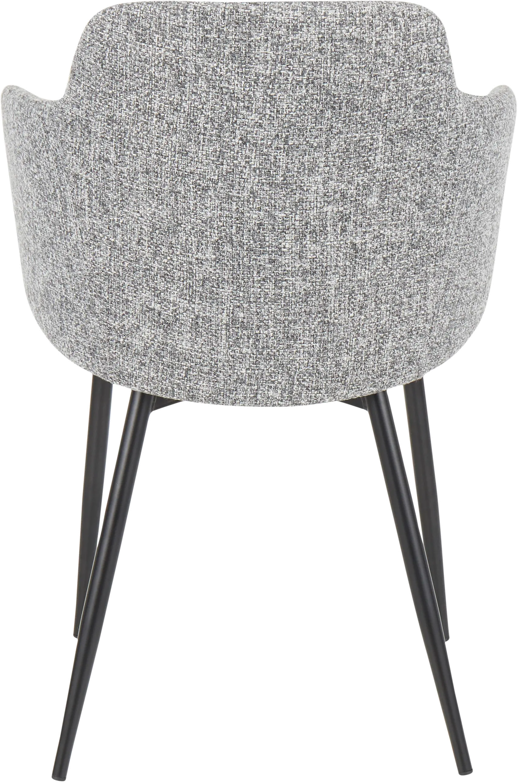 CH-BOYNE BKDGY Boyne Gray Upholstered Dining Room Chair-5