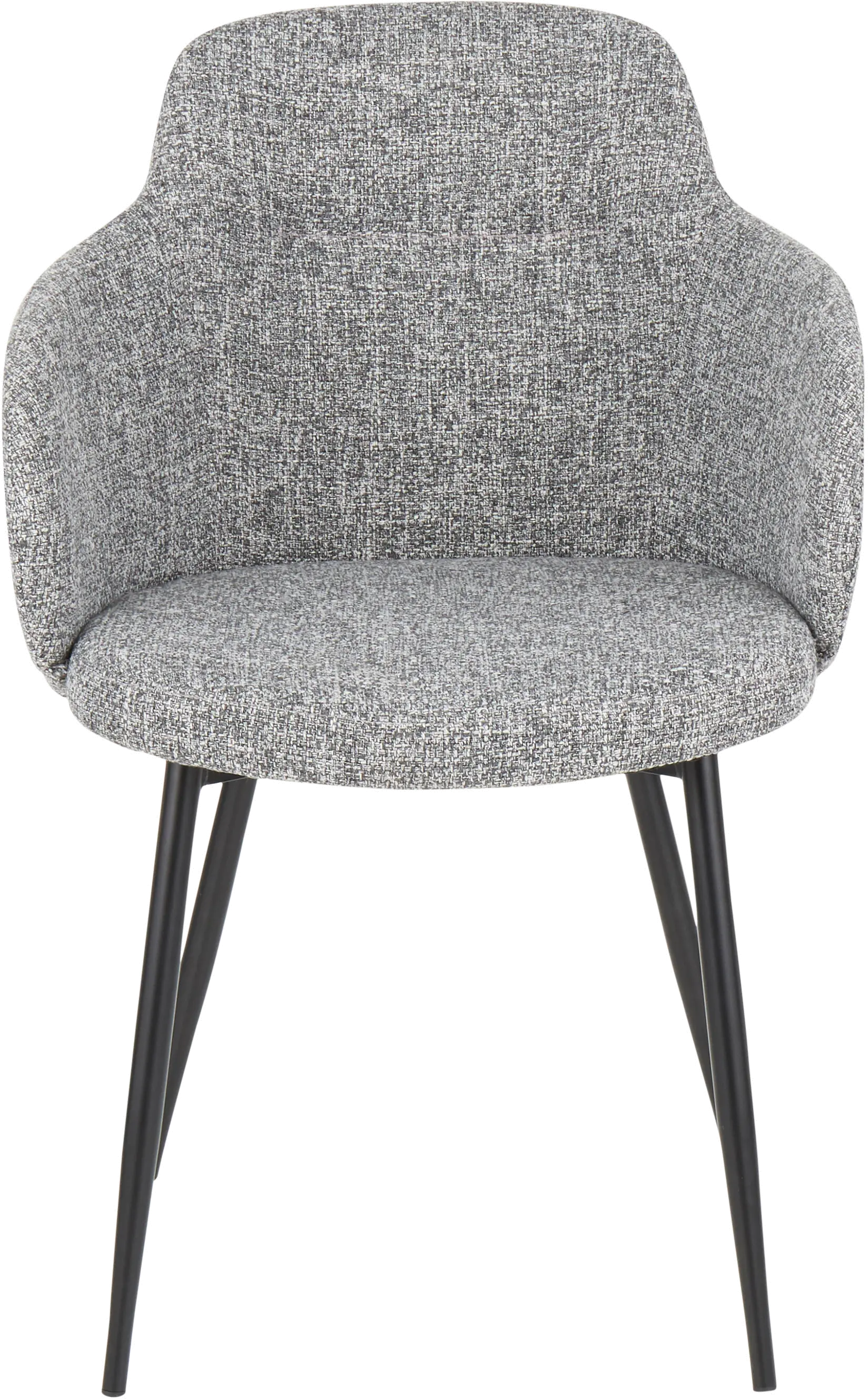 CH-BOYNE BKDGY Boyne Gray Upholstered Dining Room Chair-6