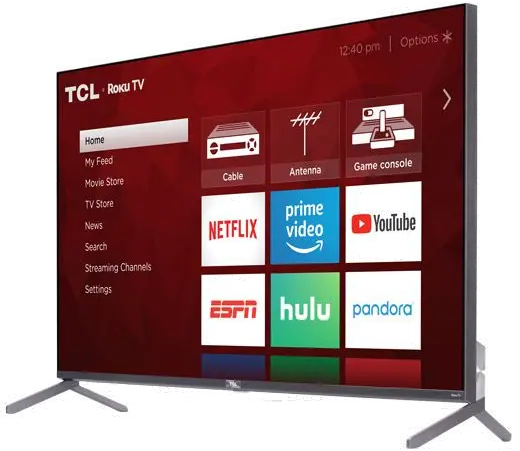 55R625 TCL 55  6-Series 4K QLED Dolby Vision HDR Roku Smart TV - 55R625-1