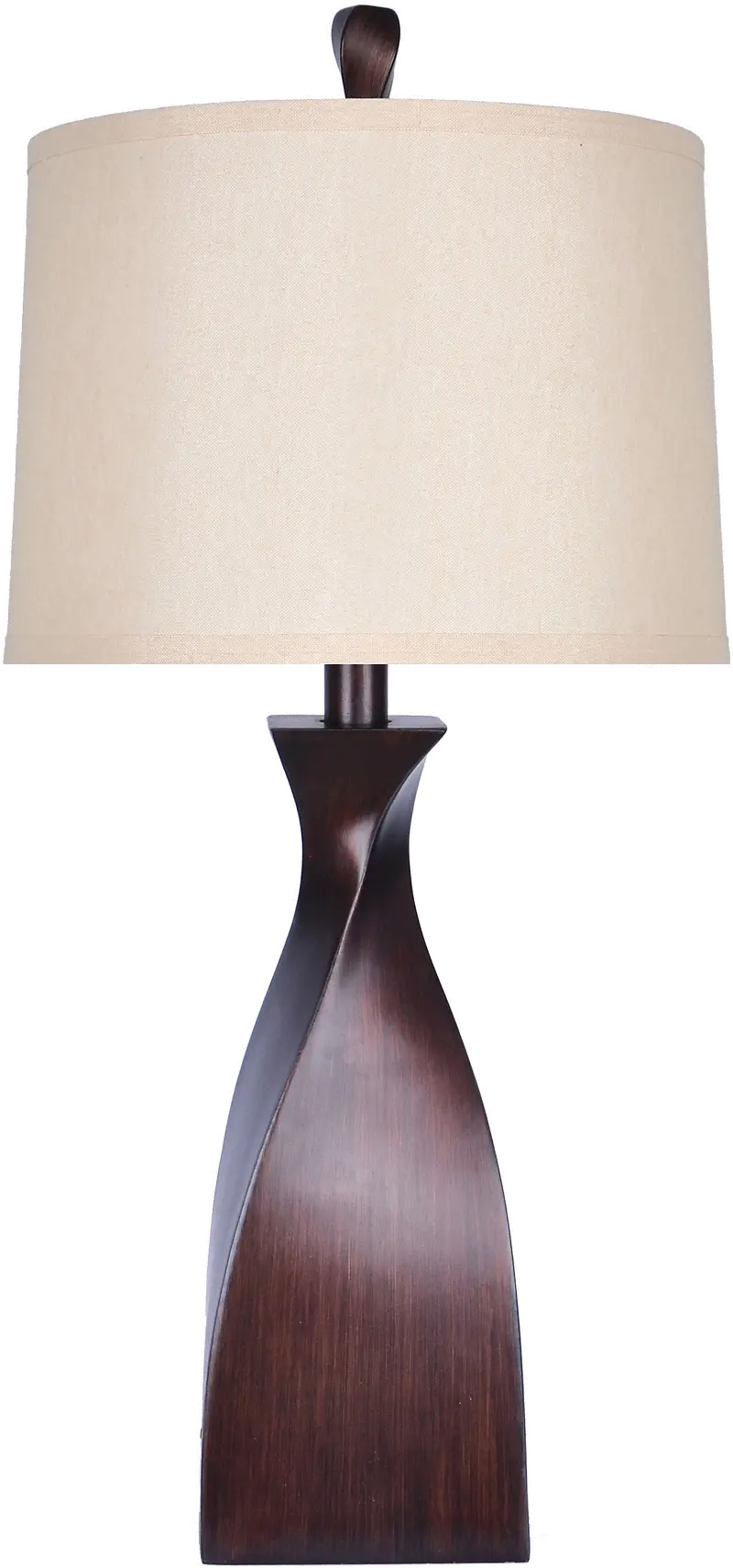 30 Inch Copper Bronze Table Lamp