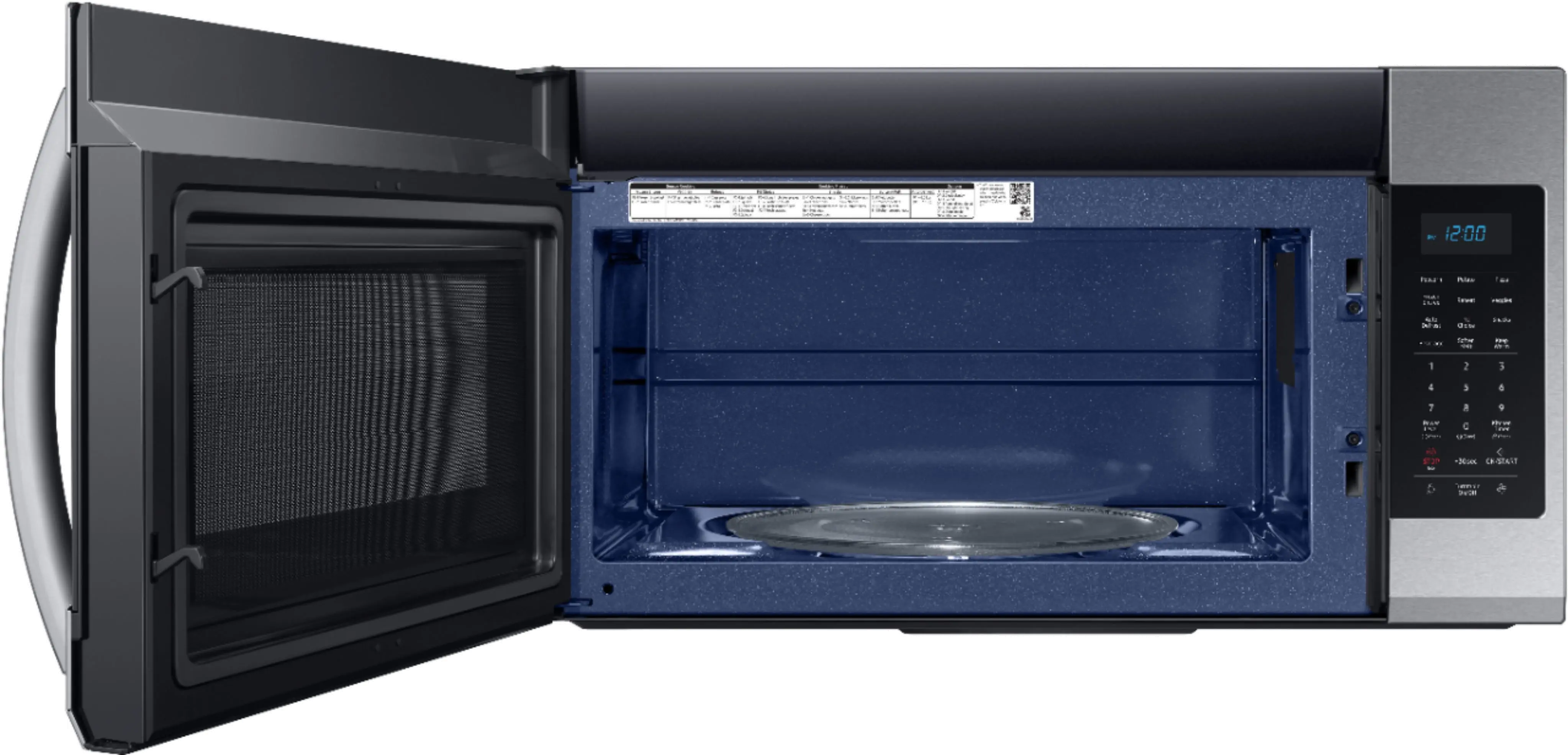 ME19R7041FS Samsung Over the Range Microwave - 1.9 cu. ft. Stainless Steel-3