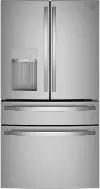 PVD28BYNFS GE Profile 27.9 cu ft French Door Refrigerator - Stainless Steel