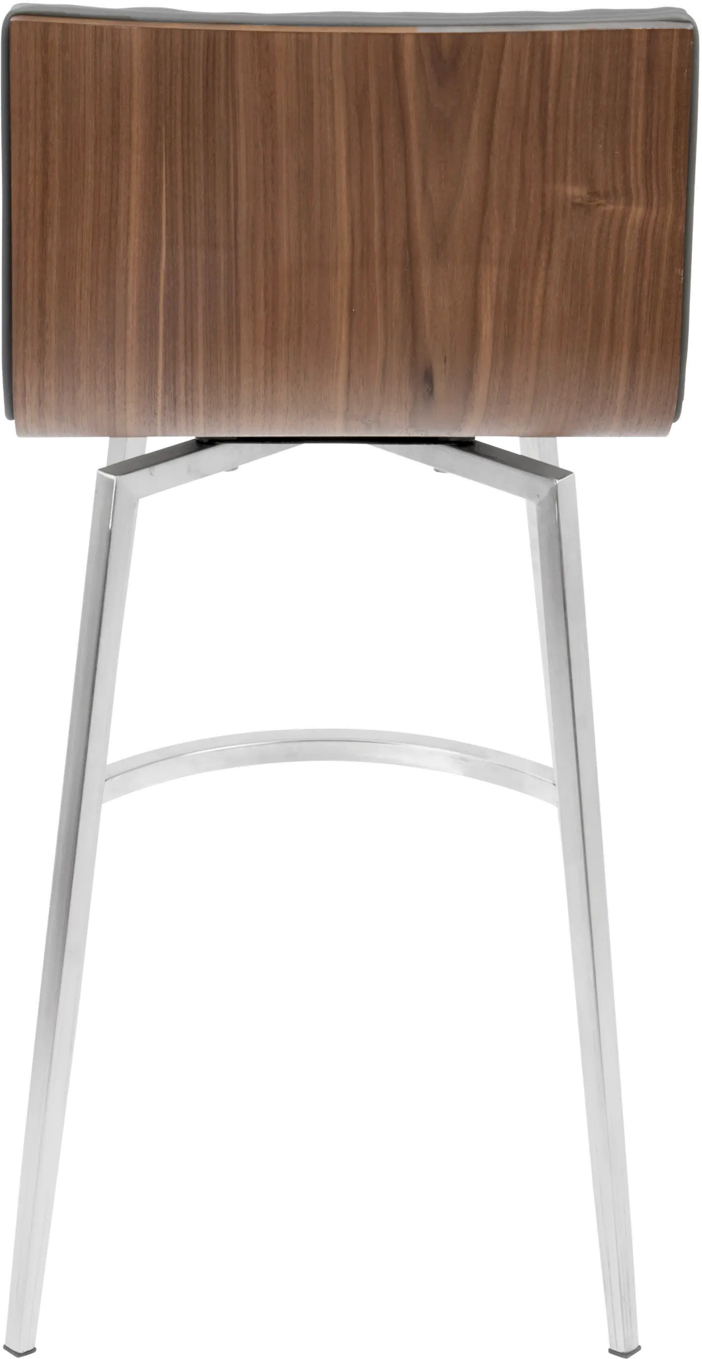 B26-MSNSW WLGY2 Contemporary Gray Swivel Counter Height Stool (Set of 2) - Mason-5