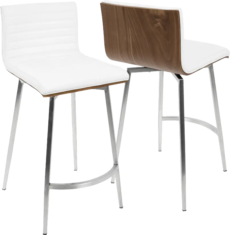 LumiSource Mason Swivel Counter Stool - Thumbnail 5