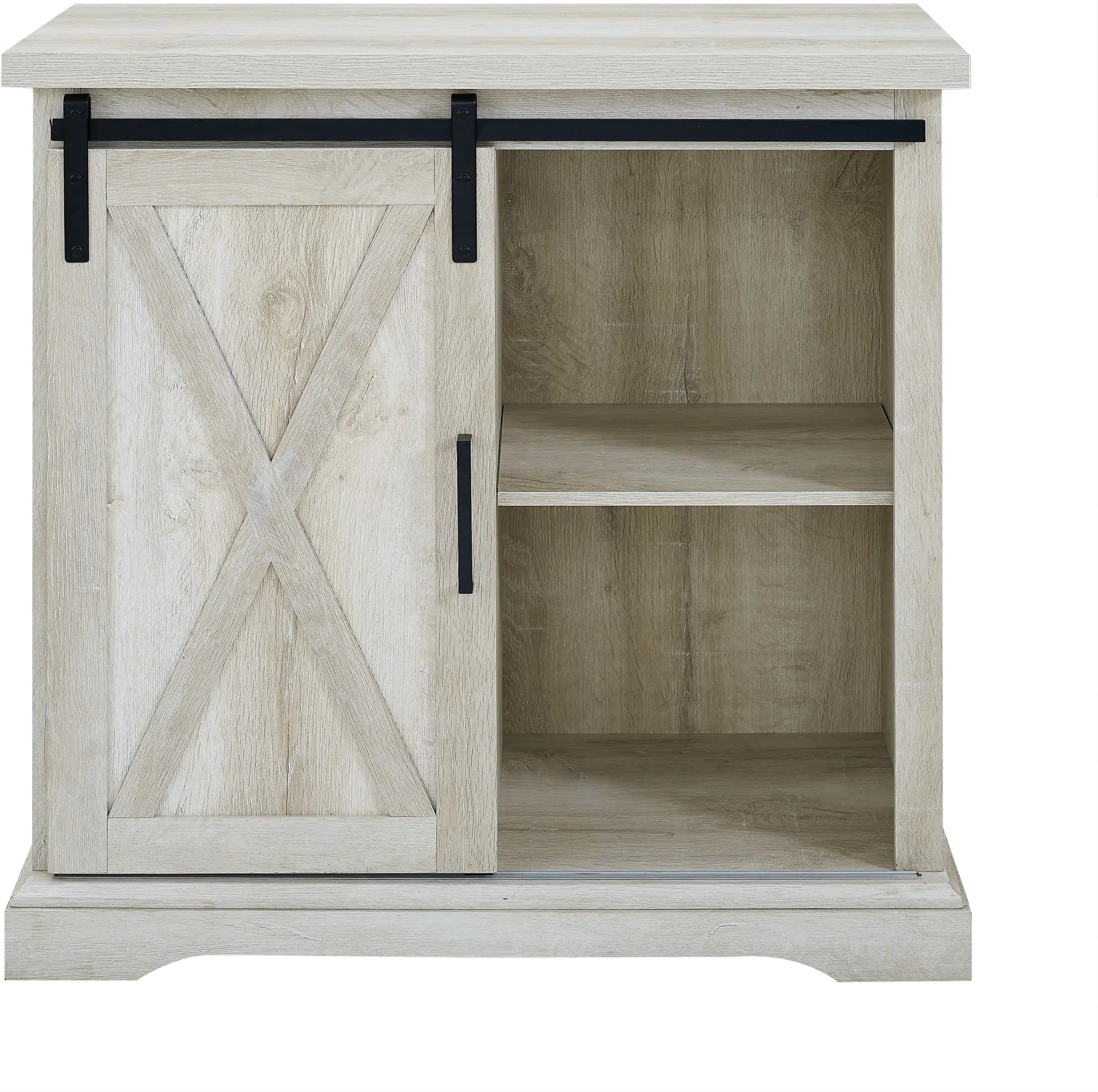 AF32ALXDWO Carolina White Oak Farmhouse Buffet Cabinet - Walker Edison-3