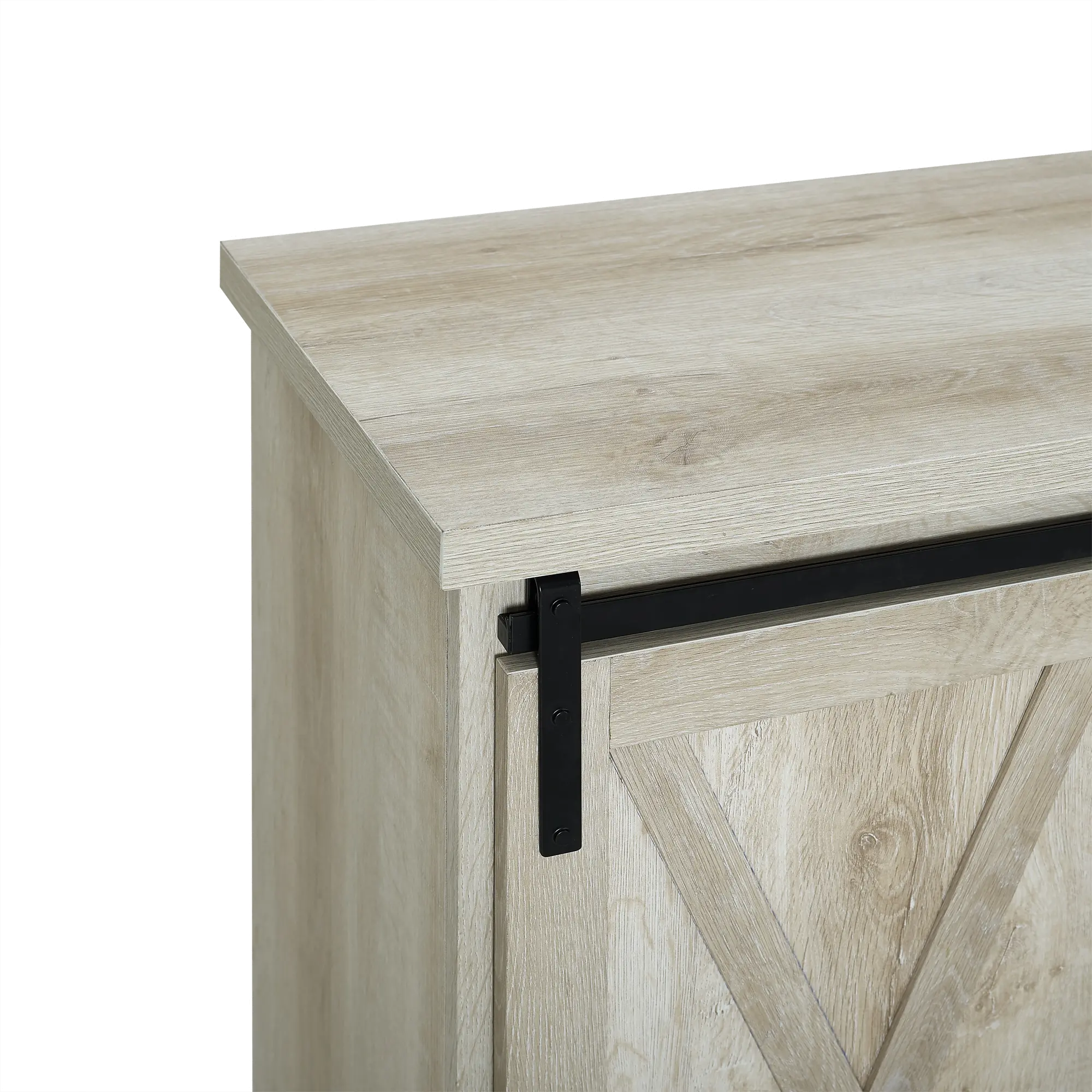 AF32ALXDWO Carolina White Oak Farmhouse Buffet Cabinet - Walker Edison-5
